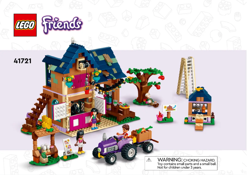 Page n°1 - Manuel utilisateur Lego Friends 41721