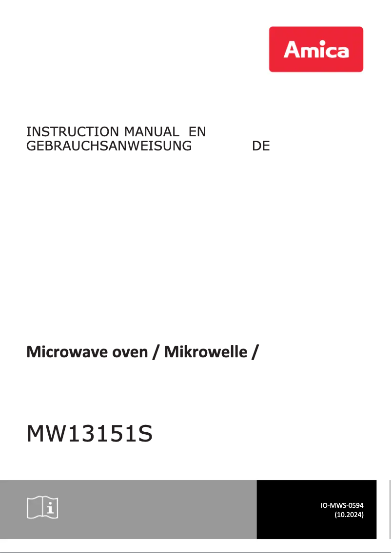 Image de la première page du manuel de l'appareil MW 13151 S