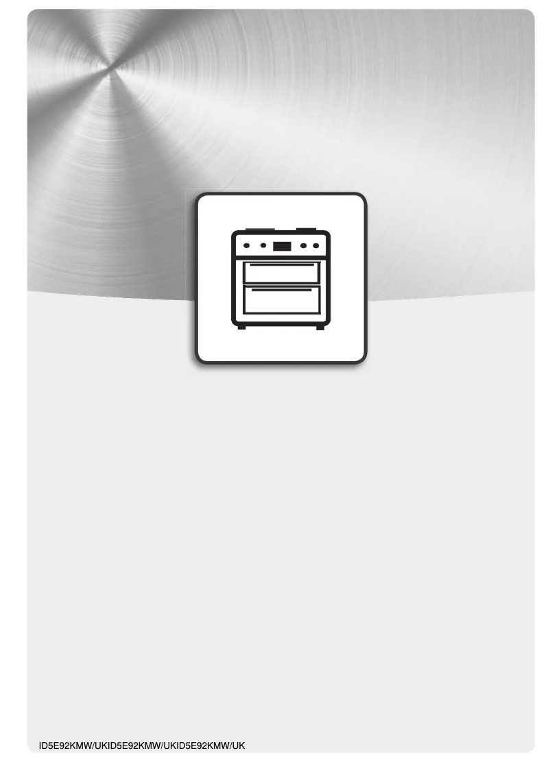 Page n°1 - Instructions / montage Indesit ID5E92KMW