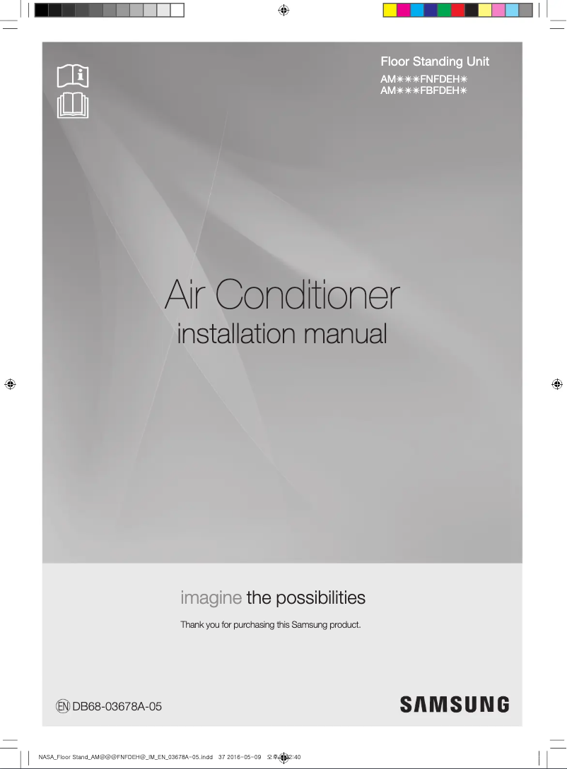 Image de la première page du manuel de l'appareil AM056FNFDEH