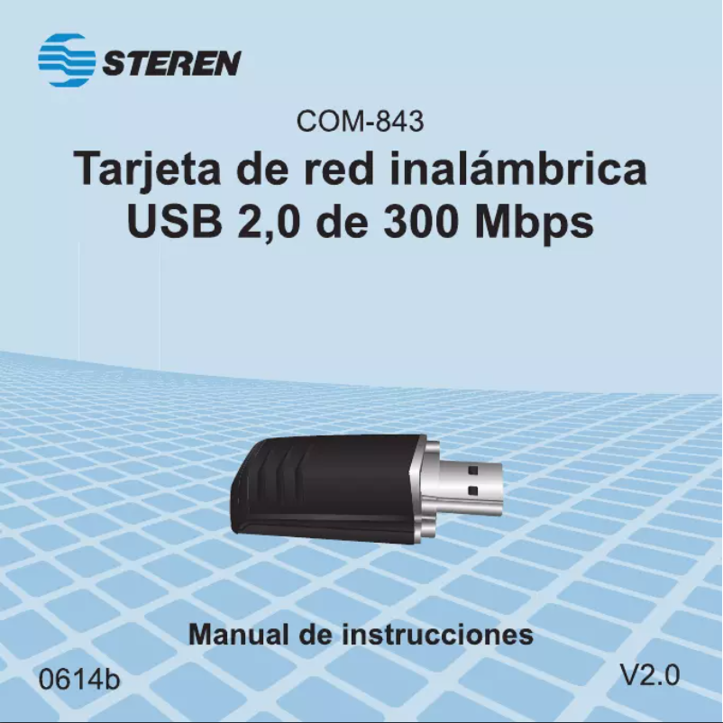Page n°1 - Manuel utilisateur Steren COM-843