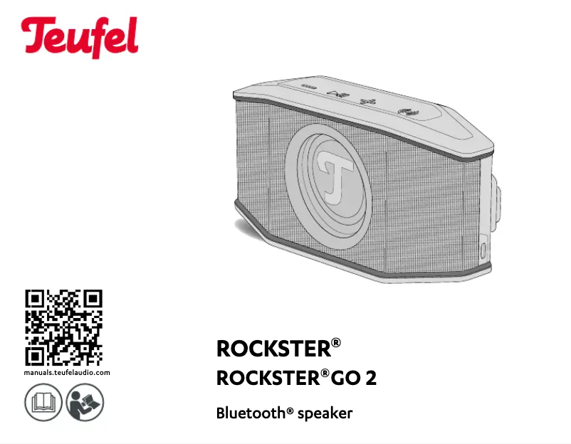 Image de la première page du manuel de l'appareil Rockster GO 2