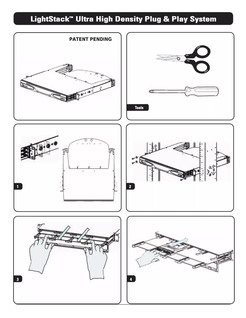 Page n°1 - Manuel utilisateur Siemon LS-1U-01
