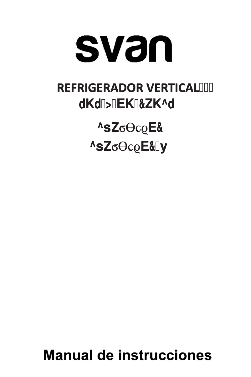 Page 1 de la notice Manuel utilisateur SVAN SVR1865NFDX