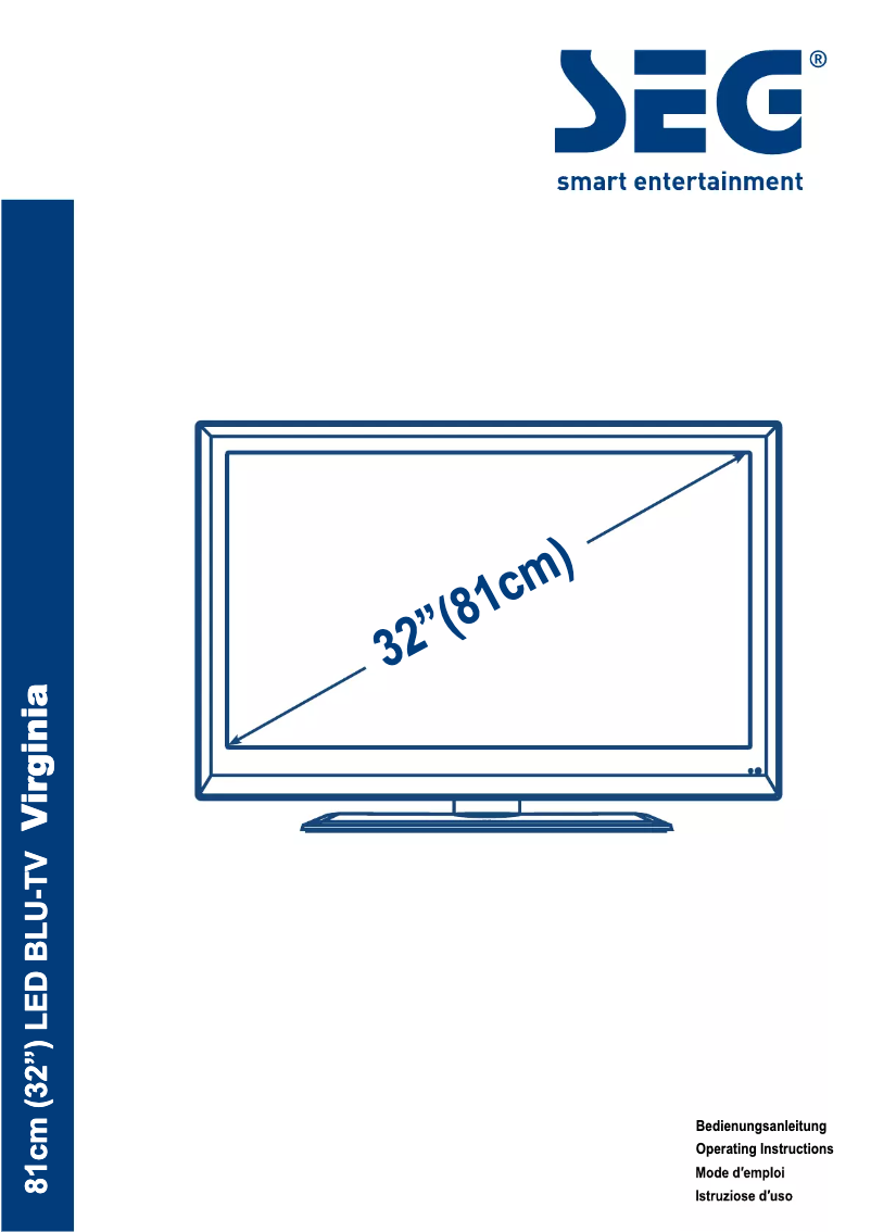 Página 1 del manual Manual de usuario SEG Virginia