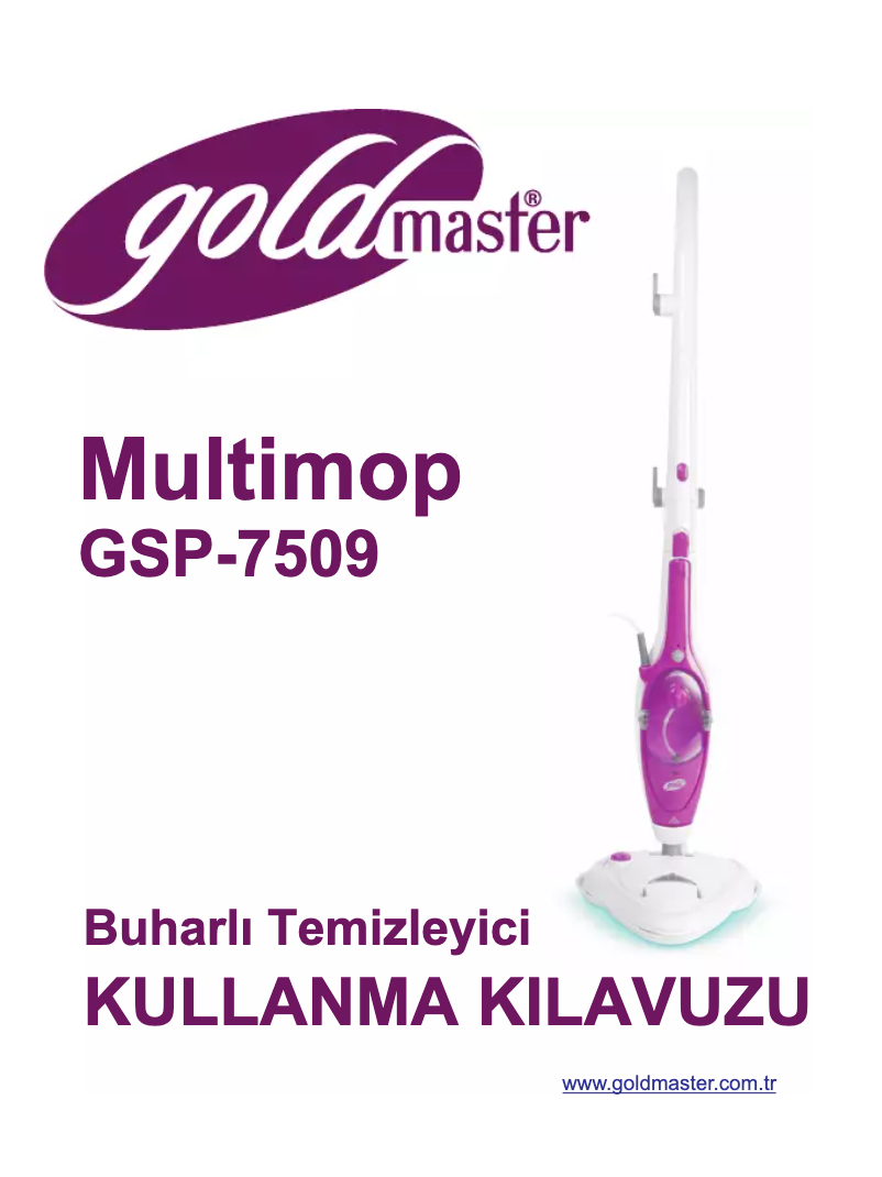 Page 1 de la notice Manuel utilisateur GoldMaster GMW-7417