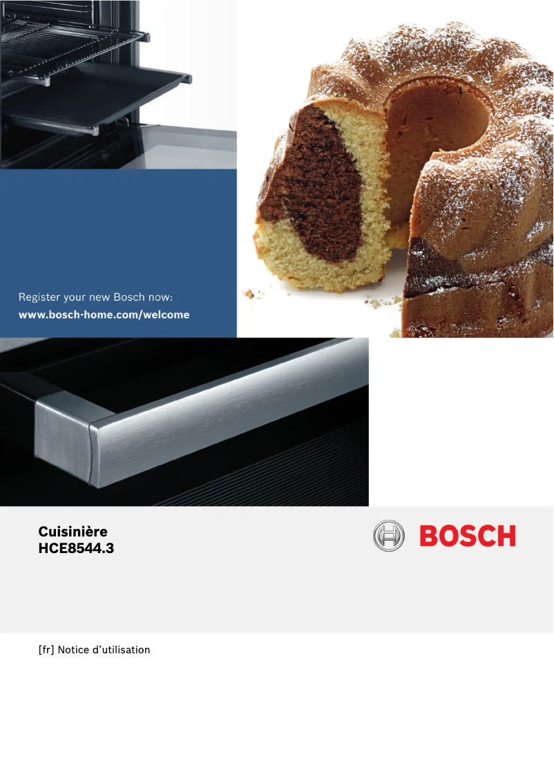 Page n°1 - Manuel utilisateur Bosch HCE854453