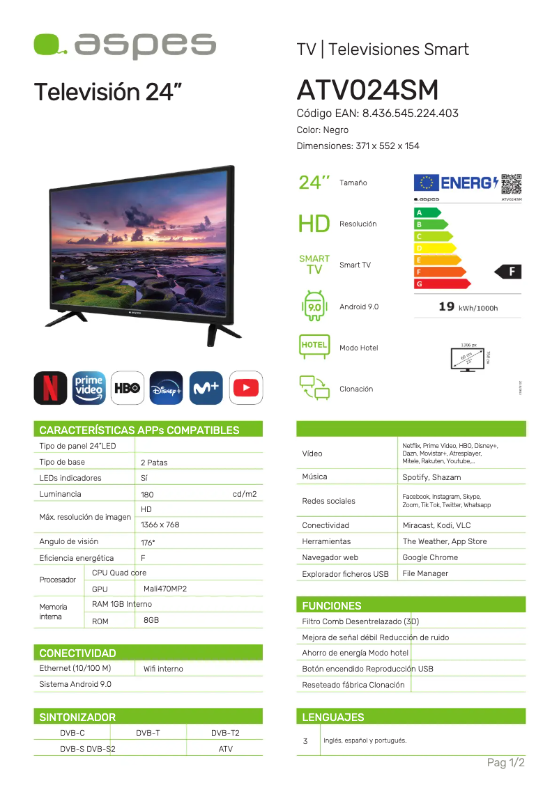 Image de la première page du manuel de l'appareil ATV024SM