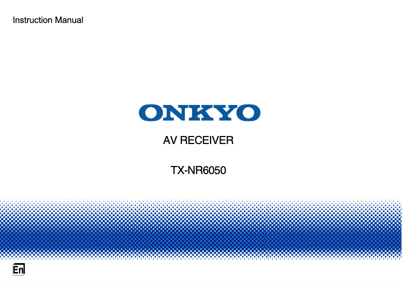 Page 1 de la notice Manuel utilisateur Klipsch TX-NR6050