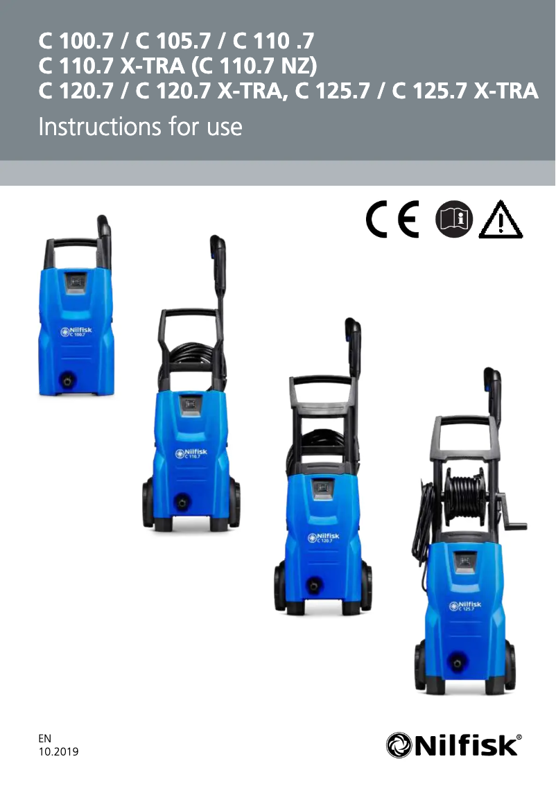 Image de la première page du manuel de l'appareil C 125.7