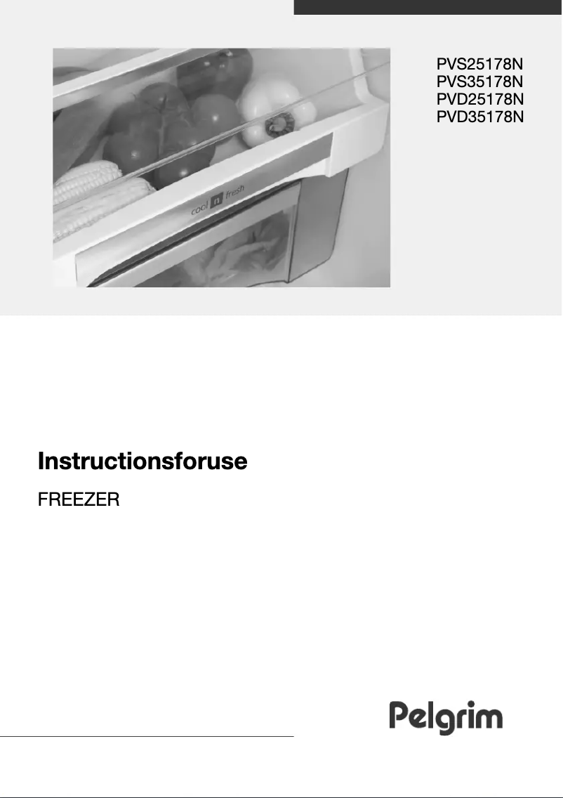Page 1 de la notice Manuel utilisateur Pelgrim PKVS35178