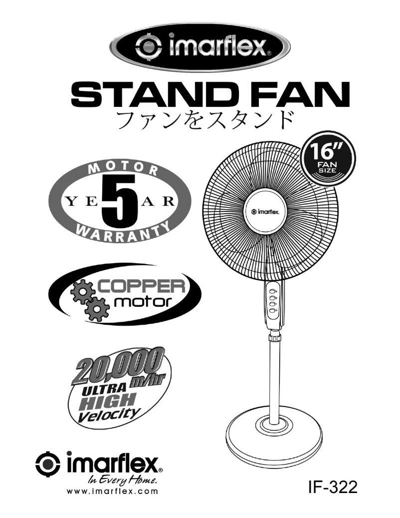 Página 1 del manual Manual de usuario Imarflex IF-322