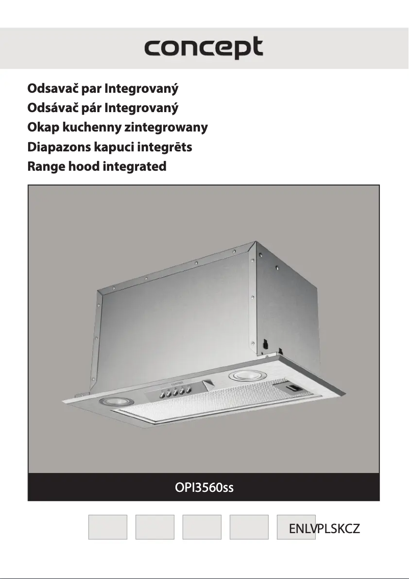 Page n°1 - Manuel utilisateur Concept OPI3560SS