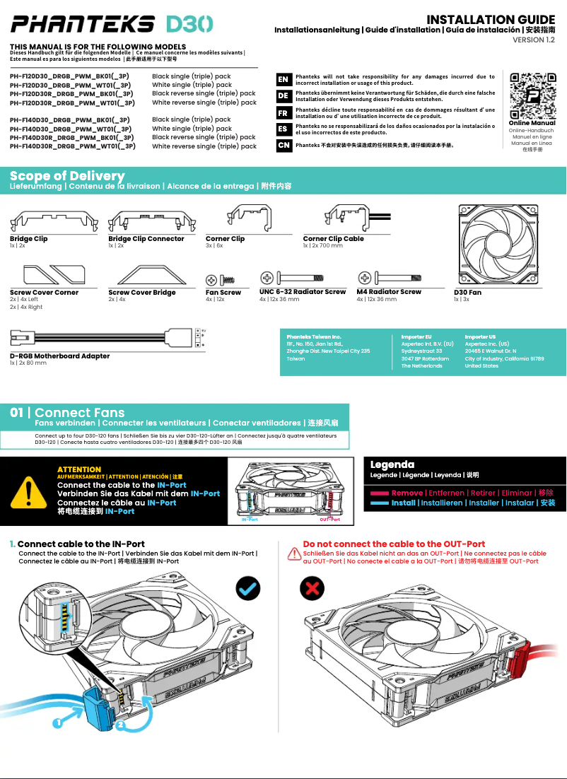 Image de la première page du manuel de l'appareil D30-120