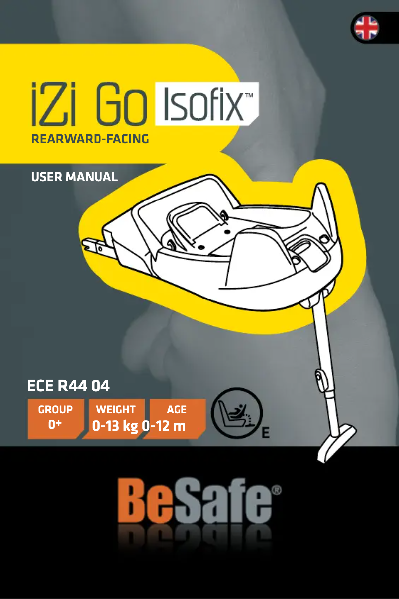 Page 1 de la notice Manuel utilisateur BeSafe iZi Go X1 ISOfix