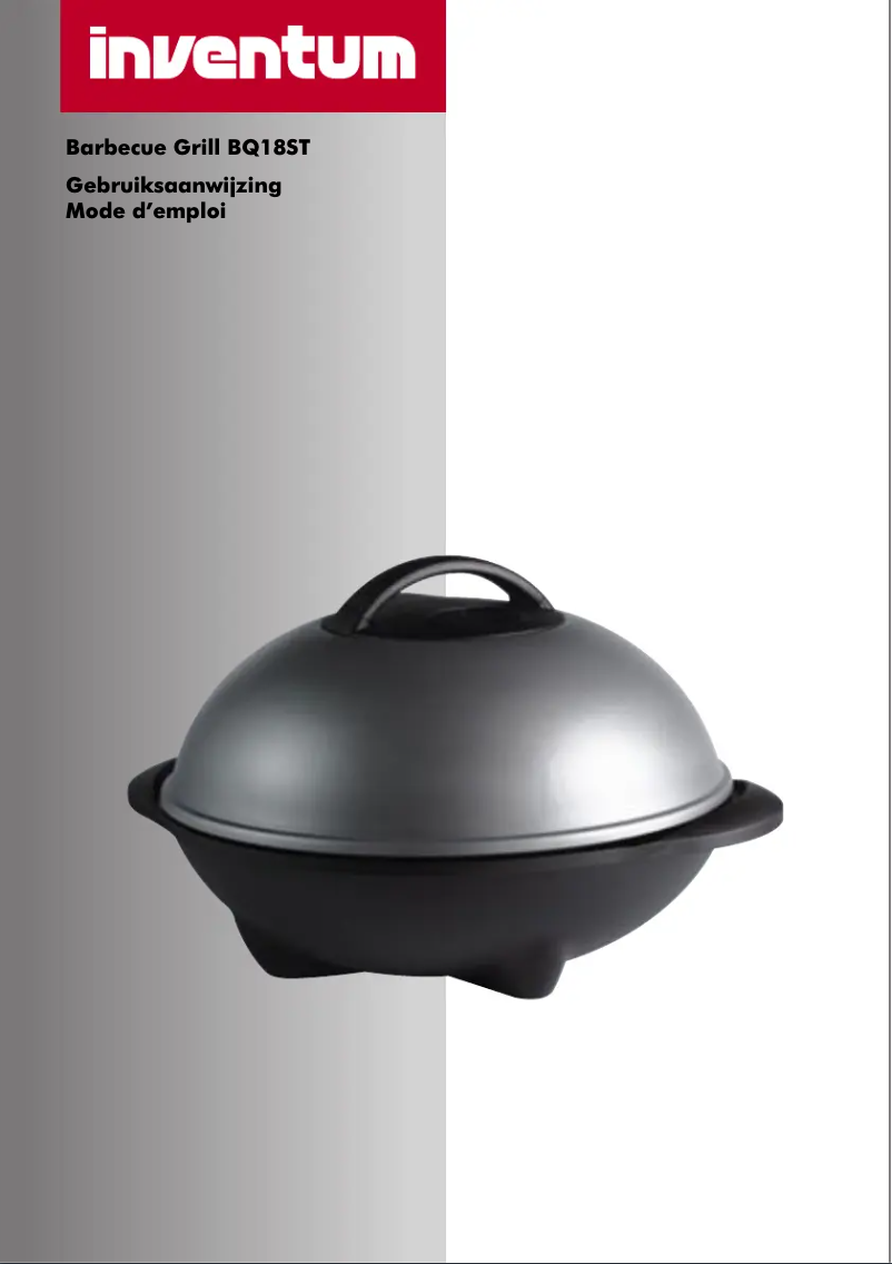 Image de la première page du manuel de l'appareil BQ180ST