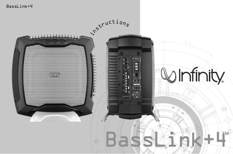 Página 1 del manual Manual de usuario Infinity BassLink+4