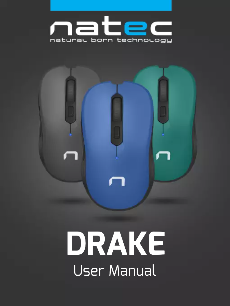 Page n°1 - Manuel utilisateur Natec DRAKE