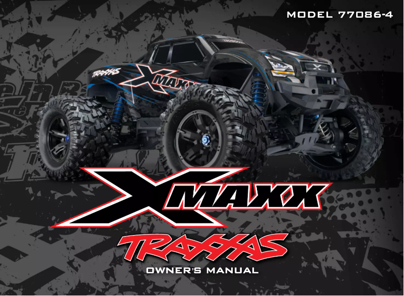 Page 1 de la notice Manuel utilisateur Traxxas X-Maxx 77086-4