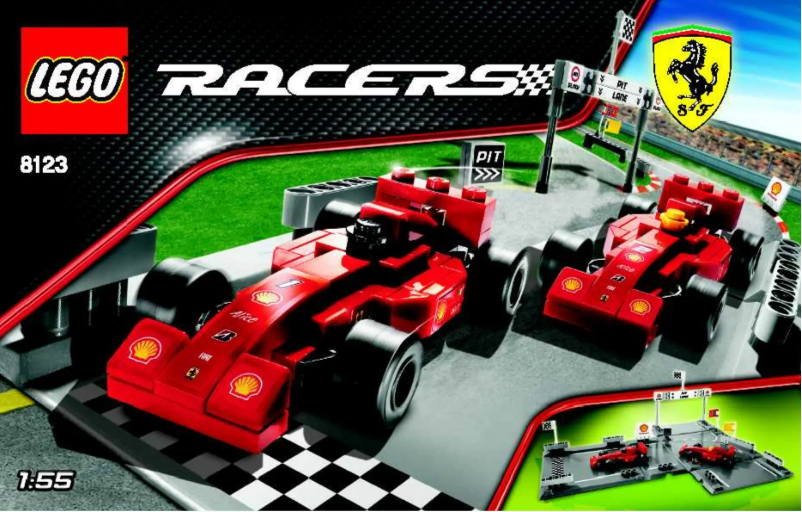 Page 1 de la notice Manuel utilisateur Lego Ferrari F1 Racers