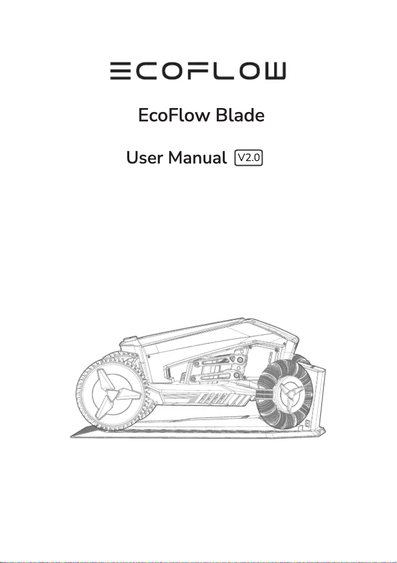 Página 1 del manual Manual de usuario EcoFlow BLADE