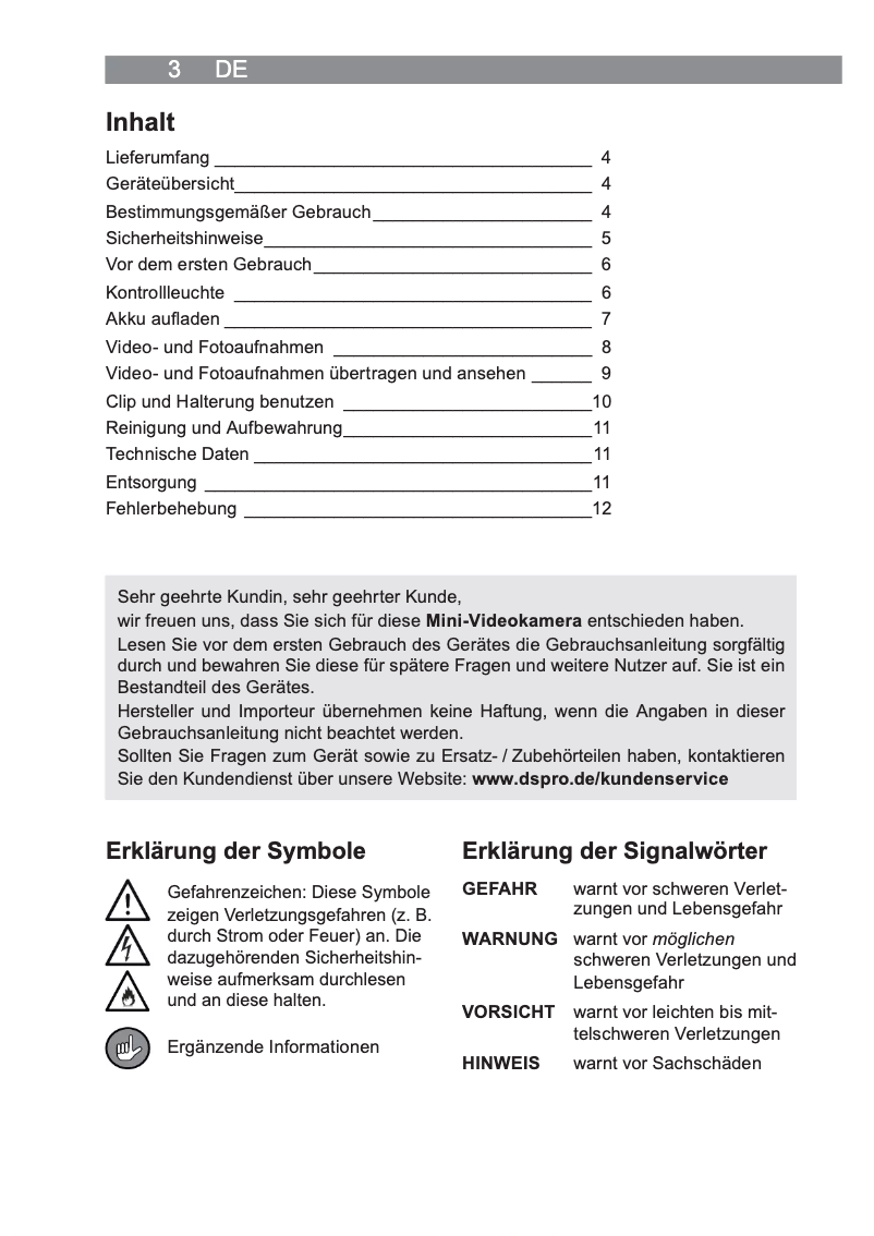 Page 1 de la notice Manuel utilisateur EasyMaxx 04809