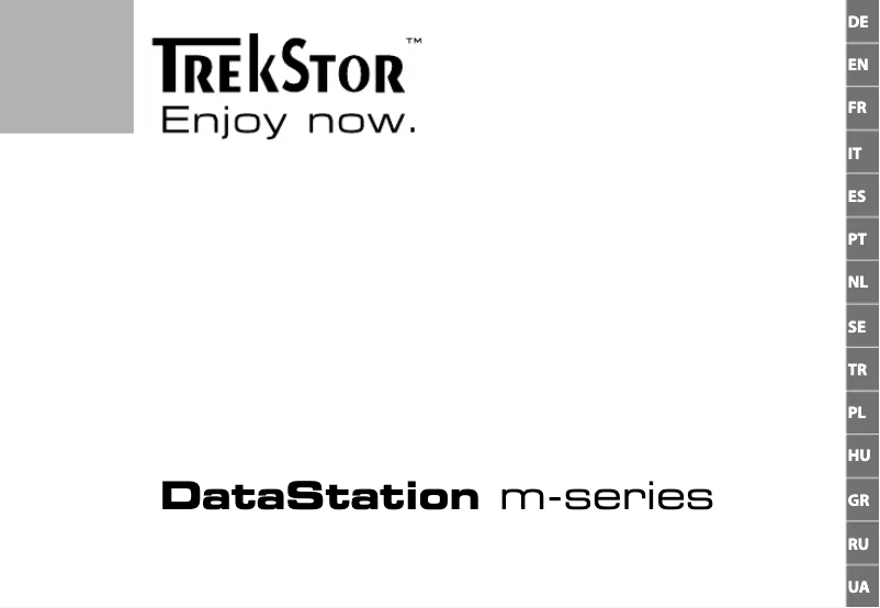 Image de la première page du manuel de l'appareil M-series