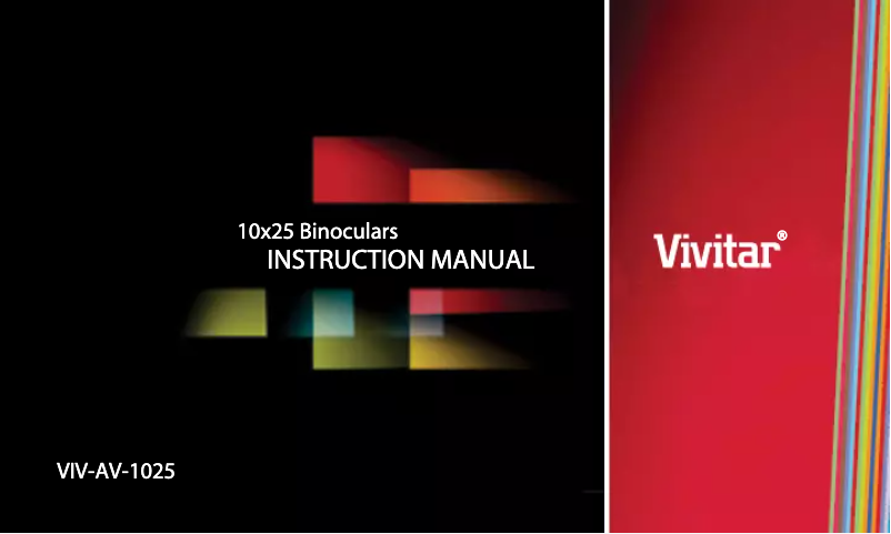 Image de la première page du manuel de l'appareil AV-1025