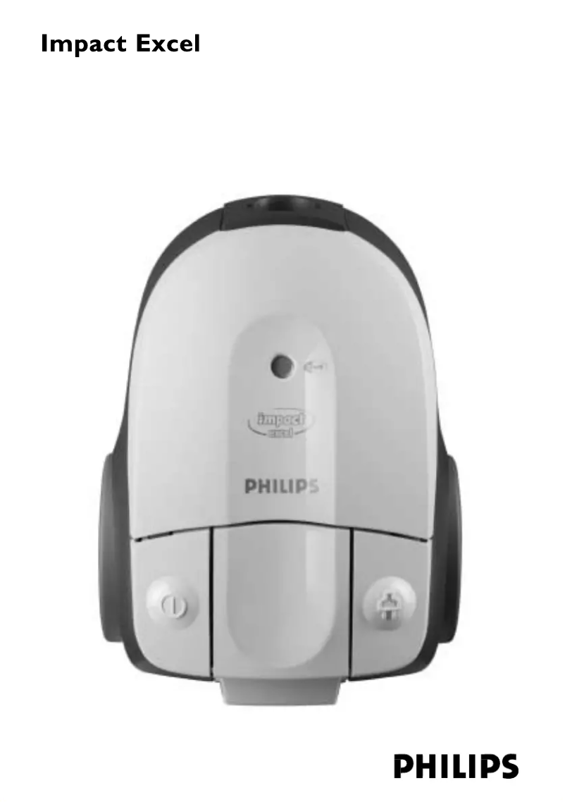 Page n°1 - Manuel utilisateur Philips FC8398
