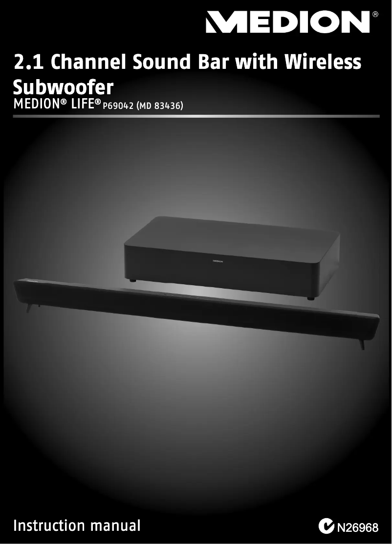 Image de la première page du manuel de l'appareil LIFE P69042 MD 83436