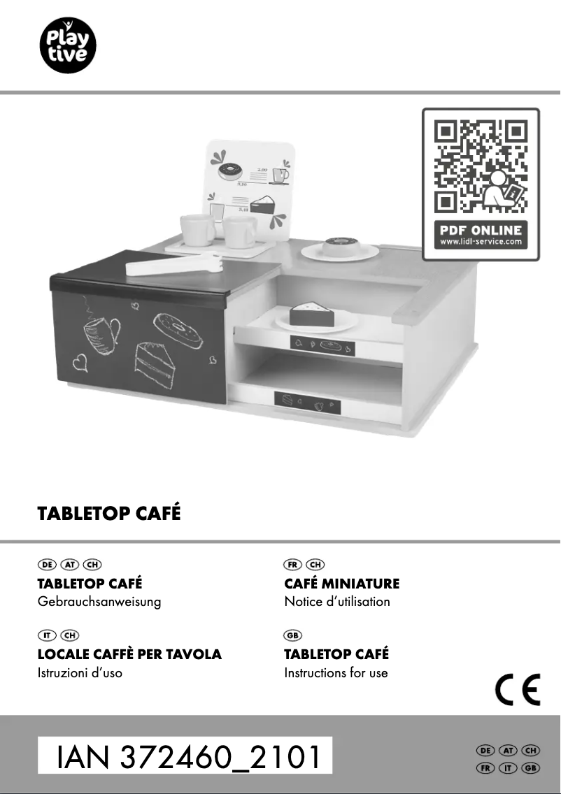 Imagen de la primera página del manual del dispositivo IAN 372460