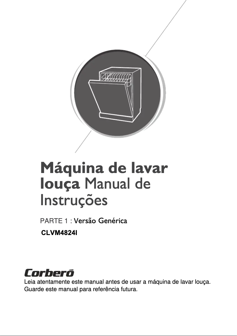Image de la première page du manuel de l'appareil CLVM4824I