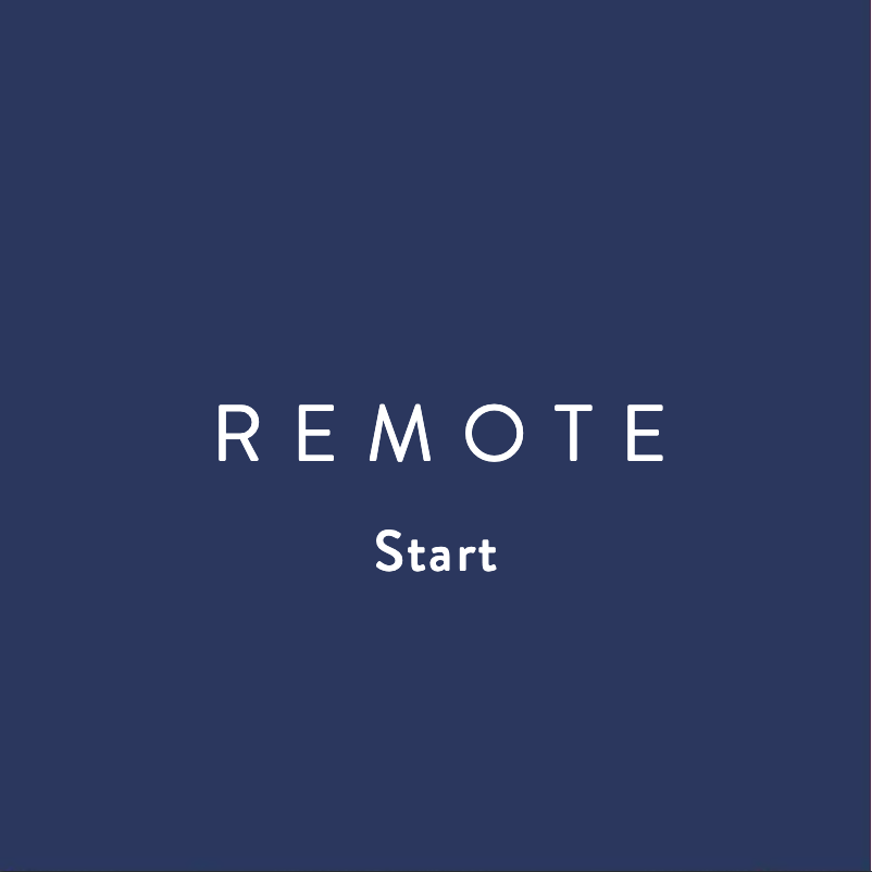 Image de la première page du manuel de l'appareil Remote