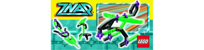 Page 1 de la notice Manuel utilisateur Lego ZNAP Sky-Fly
