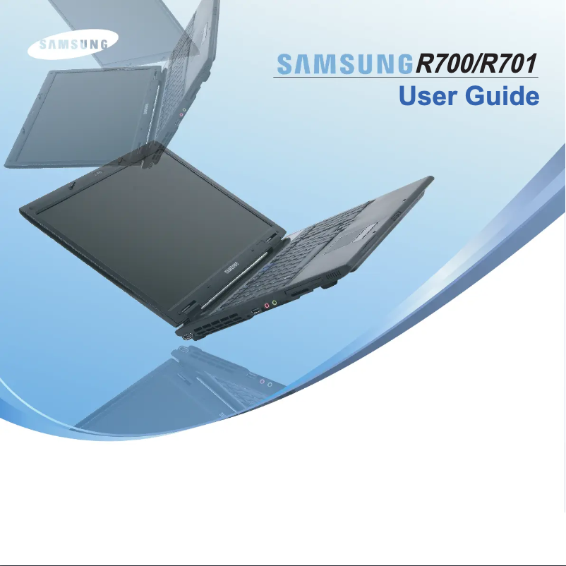Page n°1 - Manuel utilisateur Samsung NP-R700