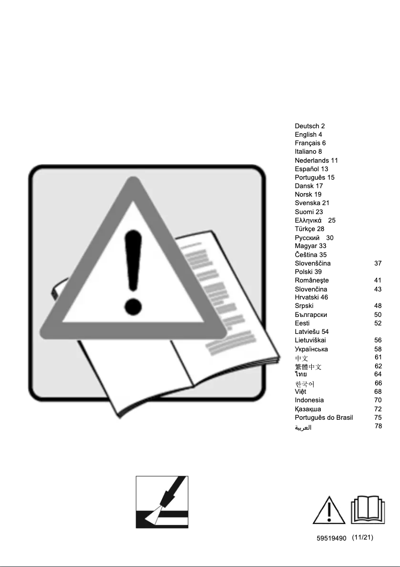 Page n°1 - Manuel utilisateur Kärcher HD 5/11 Cage Classic