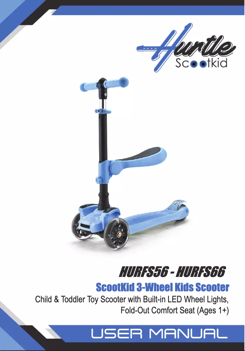 Image de la première page du manuel de l'appareil ScootKid 3 HURFS66
