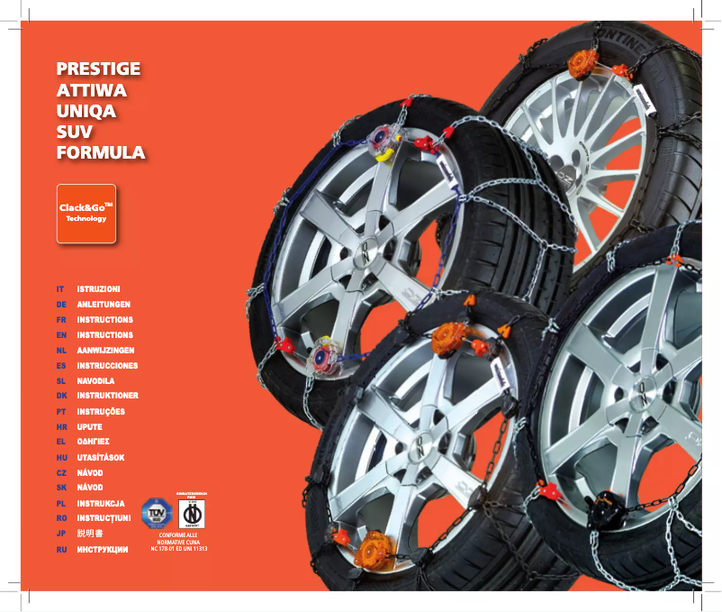 Image de la première page du manuel de l'appareil Prestige M44