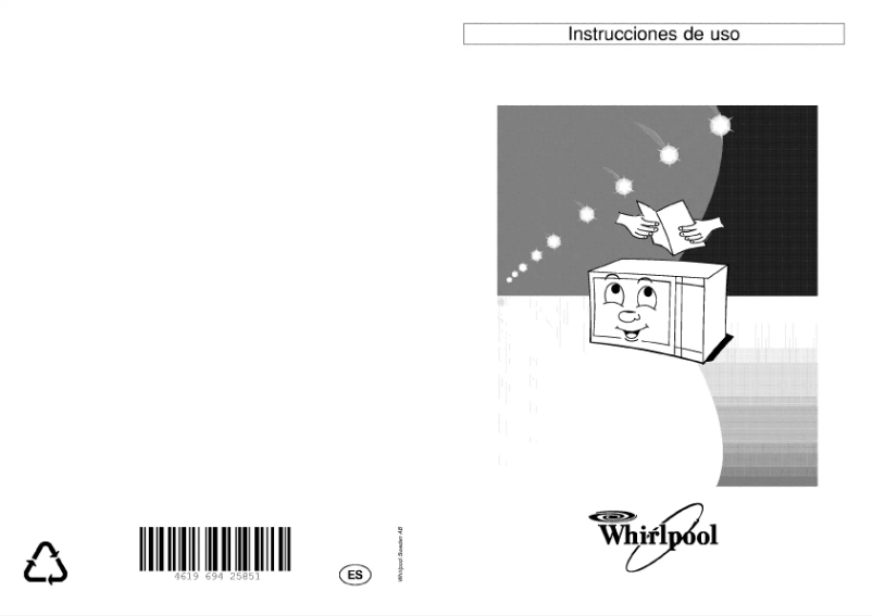 Page n°1 - Manuel utilisateur Whirlpool MT 275/Blanc