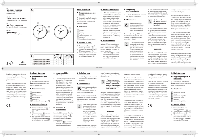 Página 1 del manual Manual de usuario Auriol IAN 93845