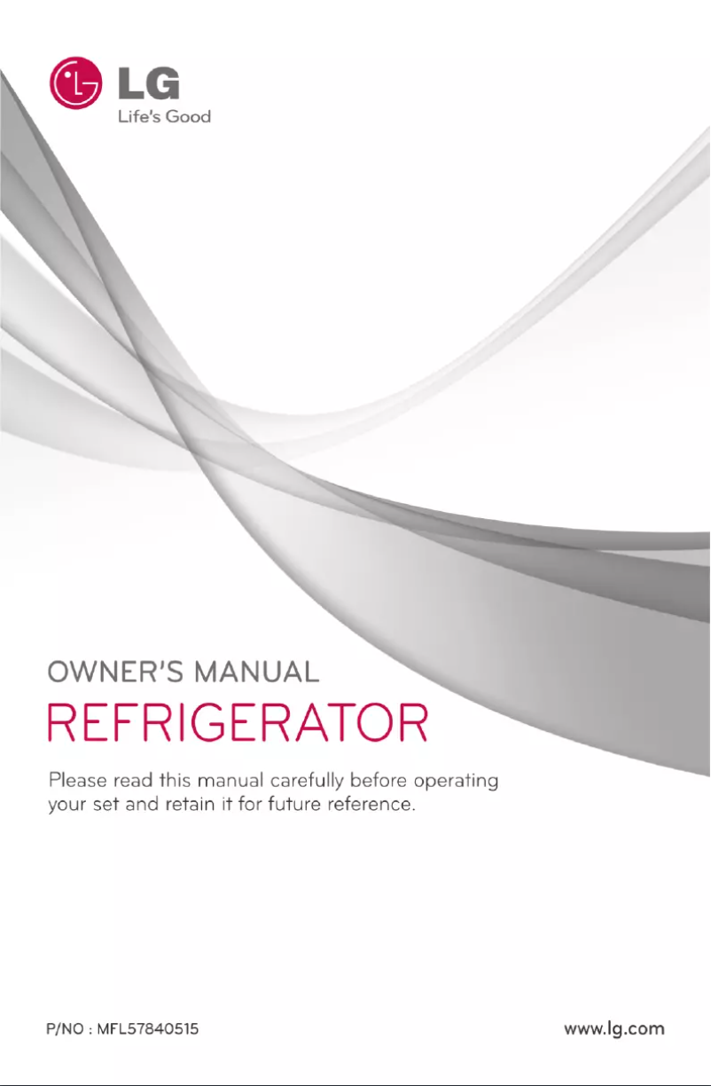 Page 1 de la notice Manuel utilisateur LG GL-318PSK5