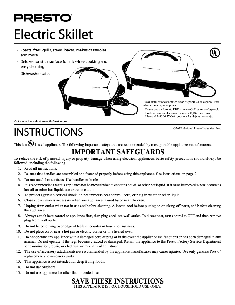 Image de la première page du manuel de l'appareil 06620