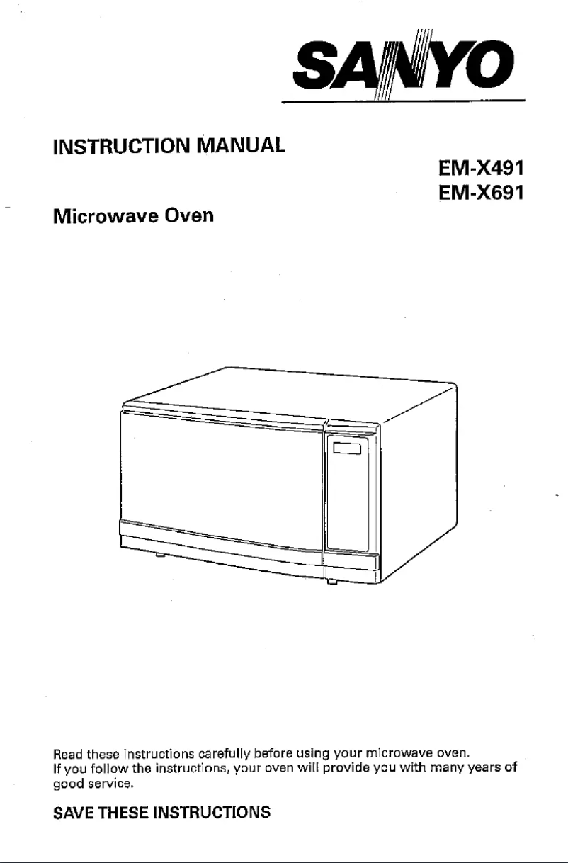 Image de la première page du manuel de l'appareil EM-X491