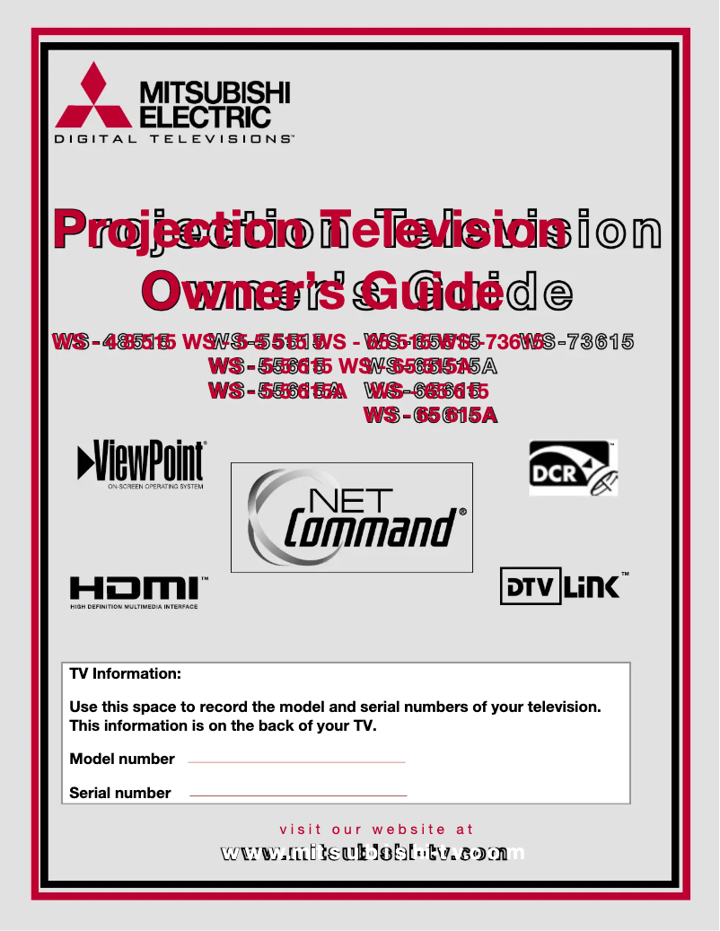 Imagen de la primera página del manual del dispositivo WS-48515