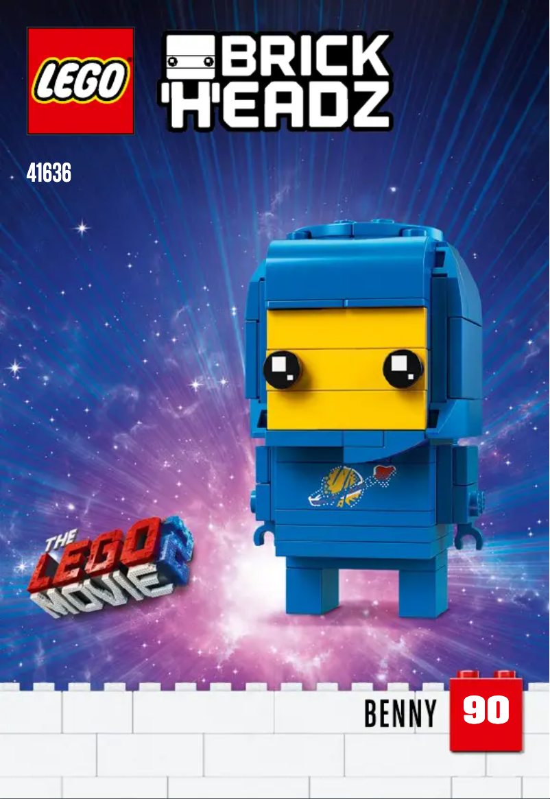 Page n°1 - Manuel utilisateur Lego Brickheadz 41636