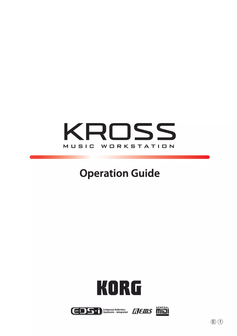 Image de la première page du manuel de l'appareil Kross 88