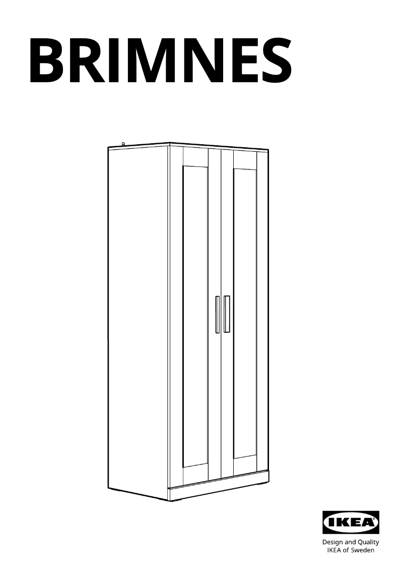 Imagen de la primera página del manual del dispositivo BRIMNES 305.747.99