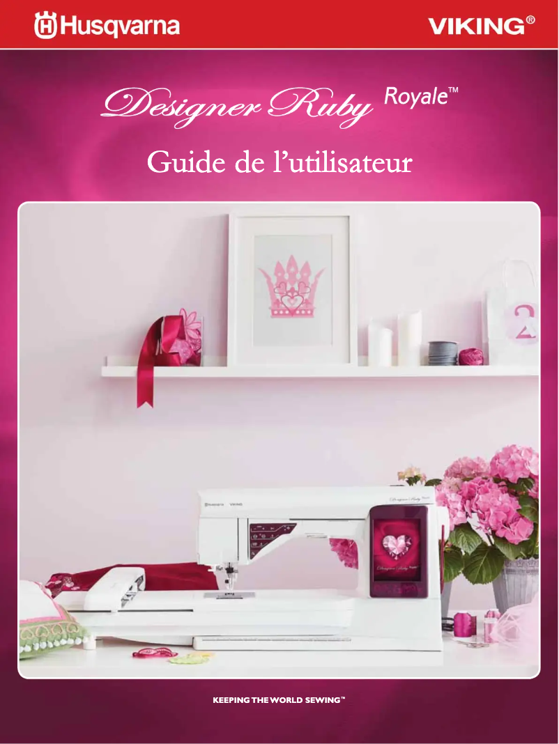 Image de la première page du manuel de l'appareil Designer Ruby Royale