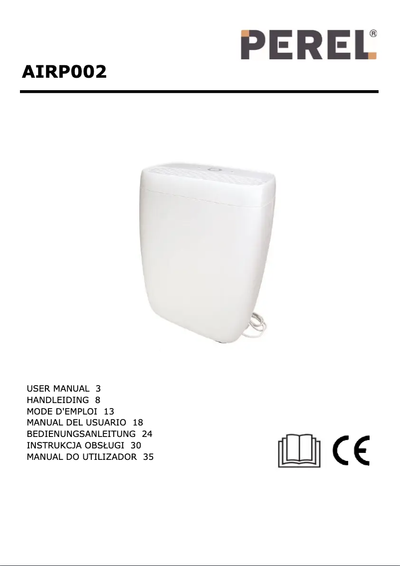 Page n°1 - Manuel utilisateur Perel AIRP002