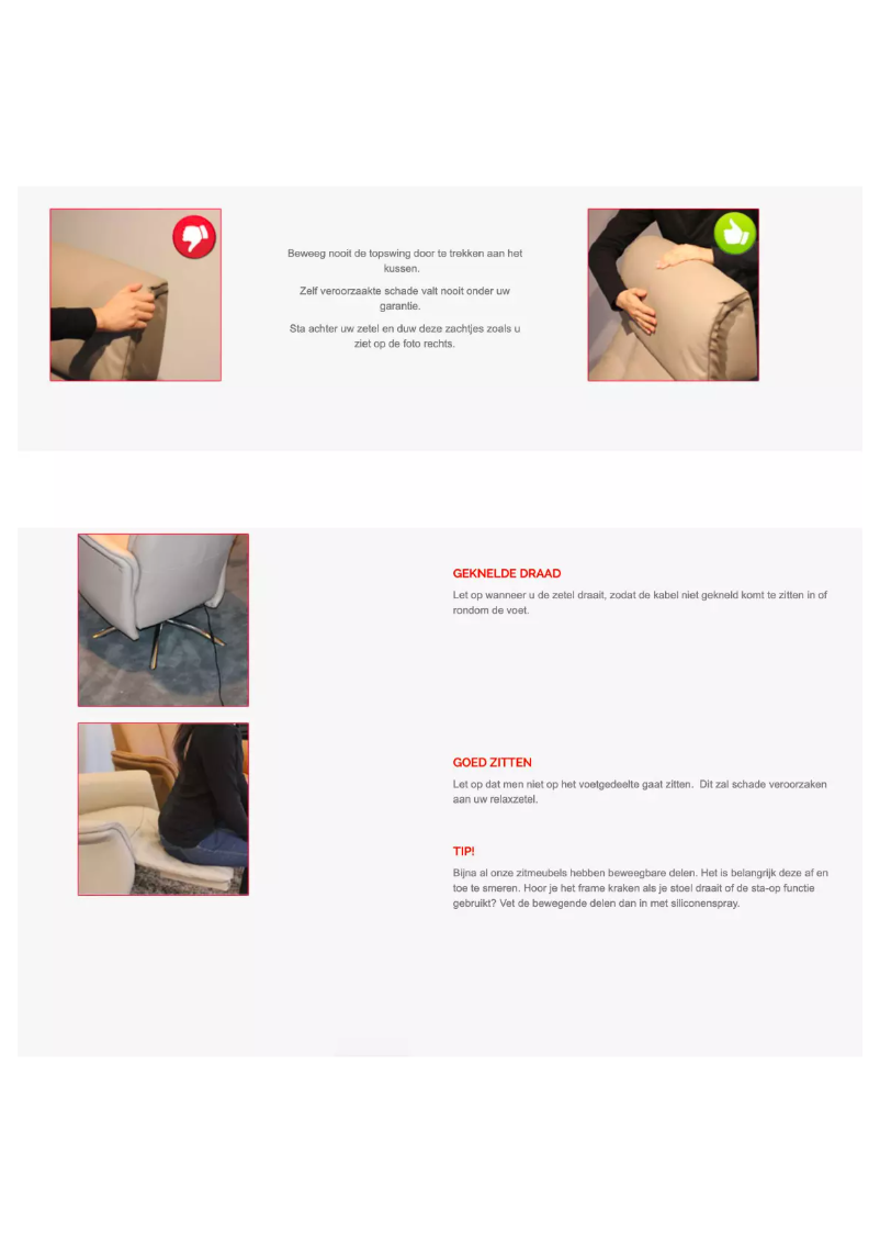 Page n°1 - Manuel utilisateur Swiss Relax Pure